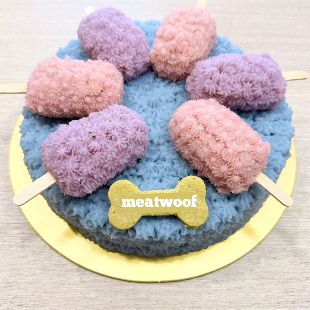 Cakes For Dogs | Dog Cakes | Dog Birthday Cake | Popsicle Cake | Party Cake - Meatwoof Singapore