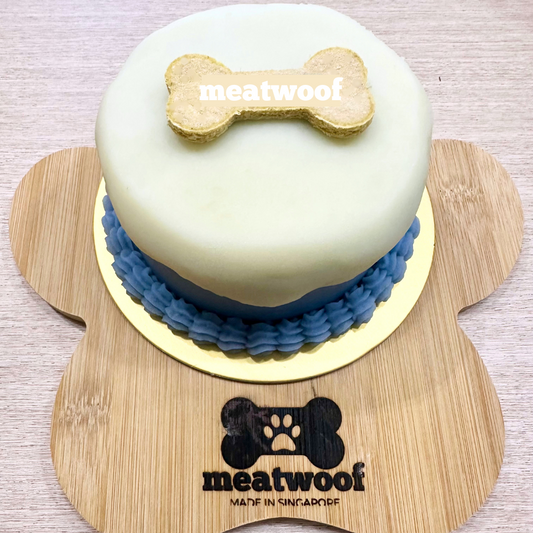 Cakes For Dogs | Dog Cakes | Dog Birthday Cake | Round Cake | Cute Cake - Meatwoof Singapore