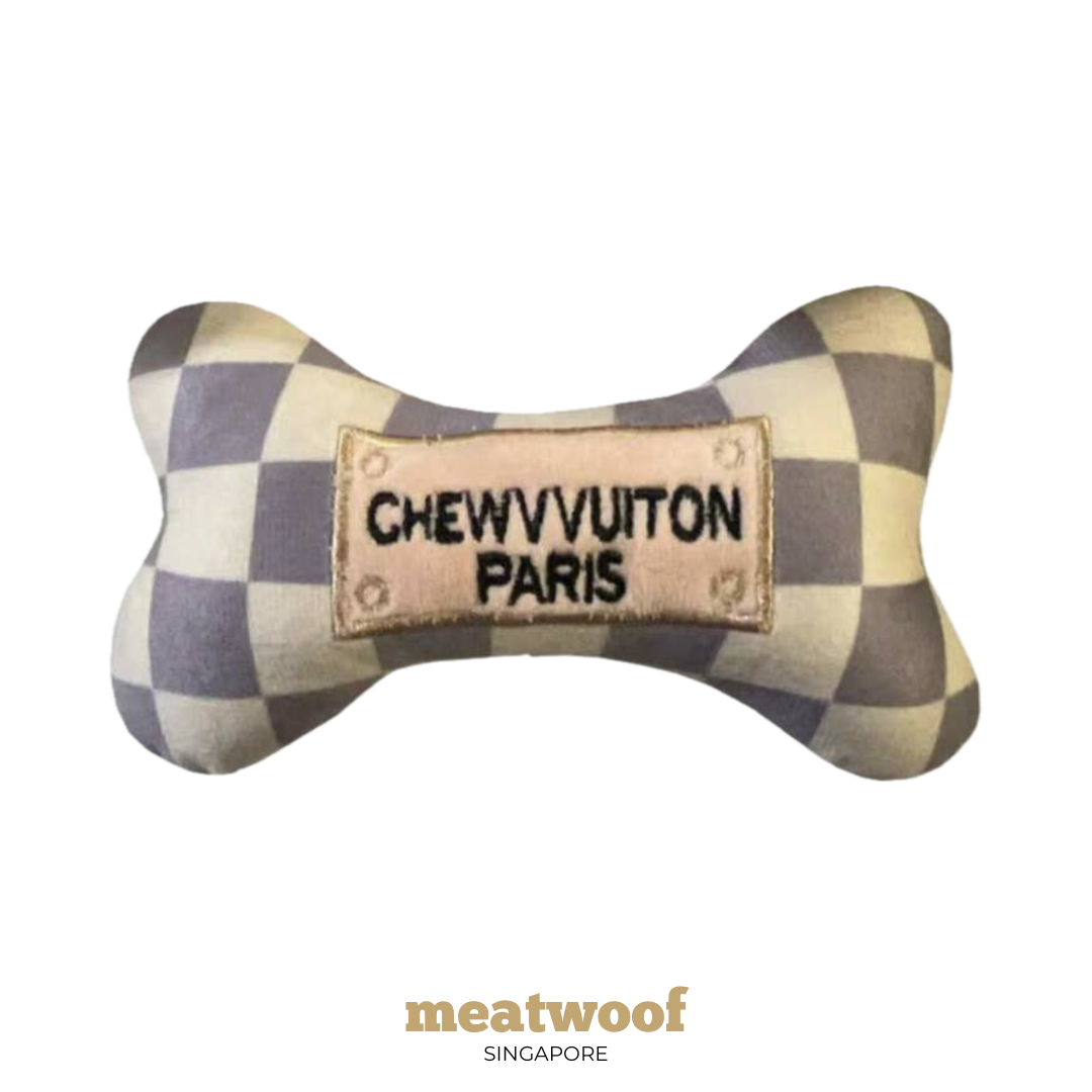 Dog Toy | Toys For Dogs | Dog Gift | Gift For Dogs | Dog Bag Plushie | Dog Toy Singapore | Dog Toy Bone | Meatwoof Singapore