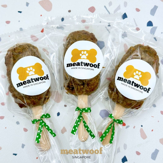 No Melt Ice Cream For Dogs | Meatwoof Lollies | Meaty Lollies | Liver Lollies | Pupsicles | Cakesicles - Meatwoof Singapore
