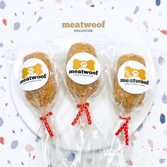 Best Dog Treats | No Melt Ice Cream For Dogs | Meatwoof Lollies | Meaty Lollies | Pupsicles | Cakesicles - Meatwoof Singapore
