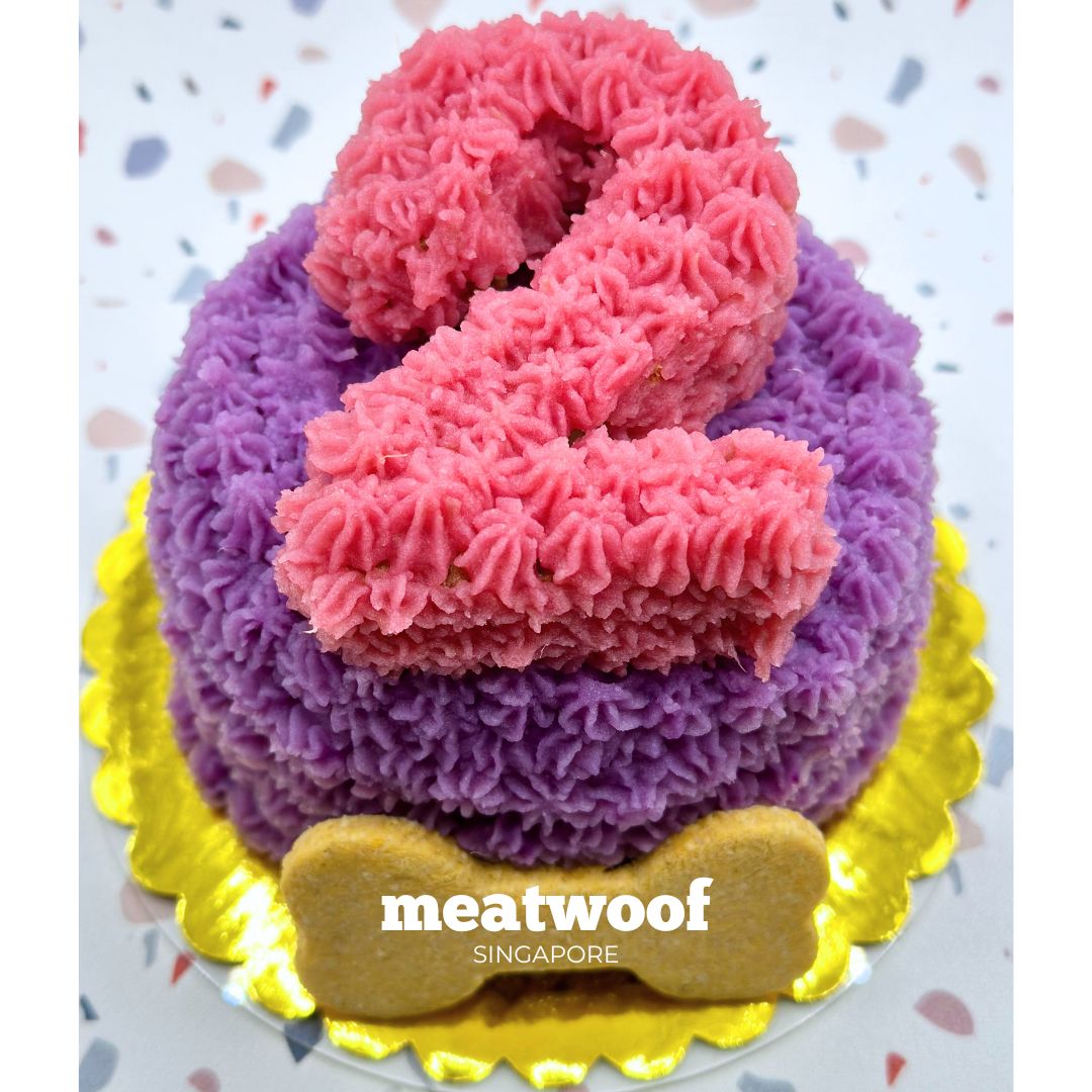 Meatwoof Meaty Cake - It's My Barkday