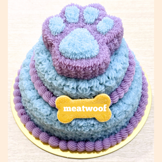 Meatwoof Meaty Party Cake - You're Super Pawsome