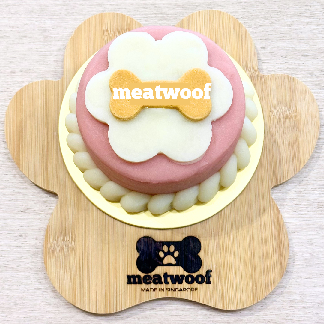 Cake For Dogs | Dog Cakes | Dog Birthday Cake | Pretty Cake | Pink Cake - Meatwoof Singapore