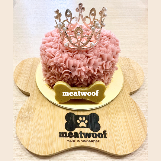Cakes For Dogs | Dog Cakes | Dog Birthday Cake | Crown Cake - Meatwoof Singapore