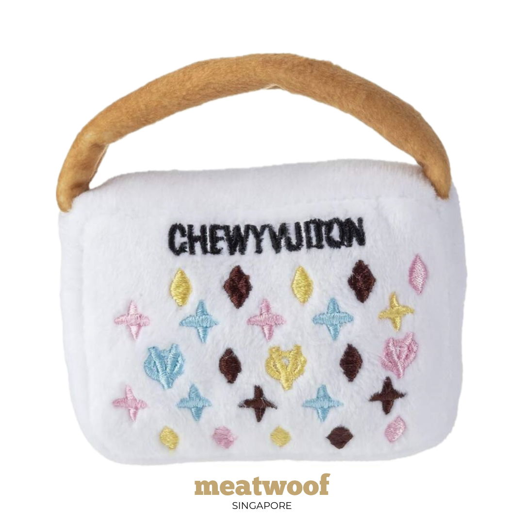 Dog Toy | Toys For Dogs | Dog Gift | Gift For Dogs | Dog Bag Plushie | Dog Toy Singapore | Dog Toy Bag | Meatwoof Singapore