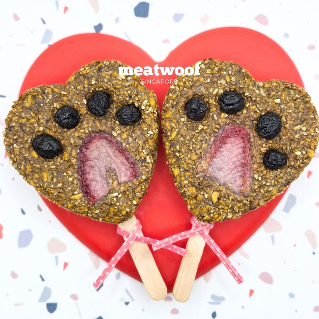 Liver Lolly For Dogs | Valentines Dog Treats | Meatwoof Singapore