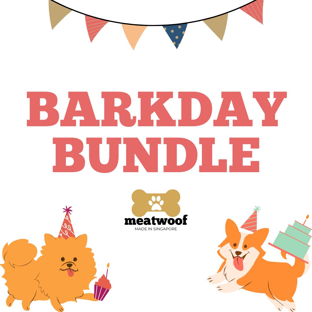 Barkday Cake Bundle Deal - Meatwoof Singapore